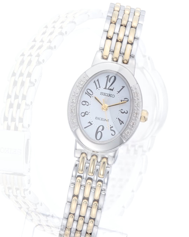 Amazon.co.jp: [セイコー]SEIKO 腕時計 EXCELINE エクセリーヌ